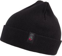Van Deer - Bonnet côtelé - Classic Beanie Black - Noir Noir