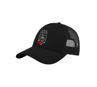 Van Deer - Casquette à visière courbée - Trucker Cap Osfa Black en Coton - Noir Noir