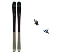 Van Deer - Fixations de ski de randonnée - Pack Free Tour 88 2024 en Aluminium - Noir Noir 156 cm