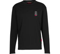 Van Deer - T-shirt à manches longues en coton - Essential Longsleeve Black en Coton - Taille M - Noir Noir M
