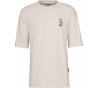 Van Deer - T-shirt en coton - Essential T-Shirt Off White pour Homme en Coton - Taille L - Blanc Blanc L