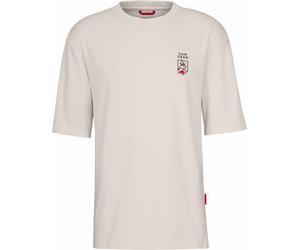 Van Deer - T-shirt en coton - Essential T-Shirt Off White pour Homme en Coton - Taille XL - Blanc Blanc XL