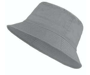 Van Der Rich ® - Chapeau Bob en Cotton 54-58 EU - Femme (Gris Clair,TU)