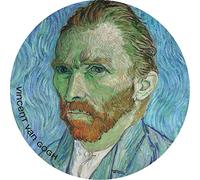 Van Gogh - 10cm - Autocollant/Sticker