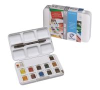 Van Gogh - Aquarelle Pocket Box 15 Demi-Godets +Pinceau + 20 cartes postales