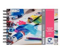 Van Gogh Bloc-notes à reliure spirale, 140lb, 30 feuilles, 5.8" x 8.3" / A5