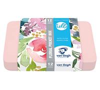 Van Gogh Boîte « Frau Hölle » de 12 tubes de peintures aquarelles (10 teintes de base + 2 métalliques)