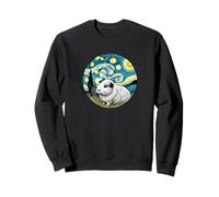 Van Gogh Cochon d'Inde Rongeur Nuit étoilée Sweatshirt