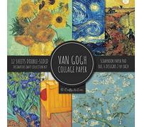 Van Gogh Collage Paper for Scrapbooking: Famous Paintings, Fine Art Prints, Vintage Crafts Decorative Paper
