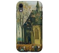 Van Gogh - Congrégation quittant l'église de Nuenen Coque pour iPhone XR