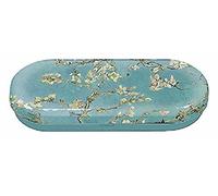 Van Gogh Étui à lunettes en métal Motif fleur d'amande