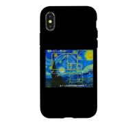 Van Gogh Fibonacci Sequence Golden Ratio Mathématiques Spirale Graphique Coque pour iPhone X/XS