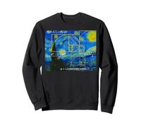 Van Gogh Fibonacci Sequence Golden Ratio Mathématiques Spirale Graphique Sweatshirt