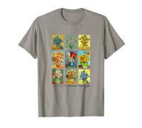 Van Gogh Flowers Tournesols Expressionniste Peintre T-Shirt