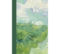 Van Gogh Green Wheat Fields Notebook