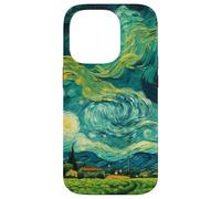 Van Gogh Green Wheat Fields Peinture d'art moderne Coque pour iPhone 14 Pro