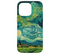Van Gogh Green Wheat Fields Peinture d'art moderne Coque pour iPhone 14 Pro Max