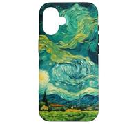 Van Gogh Green Wheat Fields Peinture d'art moderne Coque pour iPhone 16