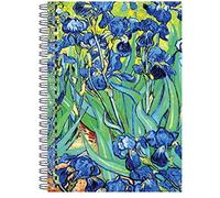 Van Gogh Irises Wire-O Journal 6 X 8.5