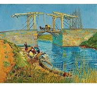 Van Gogh Kit de peinture par numéros pour adultes Motif pont-levis à Arles par Van Gogh