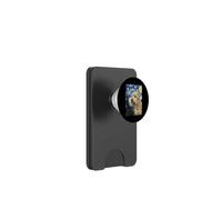 Van Gogh Nuit étoilée Chien Terrier Blé Revêtement Doux Art PopSockets PopWallet pour MagSafe