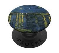 Van Gogh Nuit étoilée Cool Art pour Artiste PopSockets PopGrip Adhésif