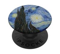 Van Gogh Nuit étoilée Cool Art pour Artiste PopSockets PopGrip Adhésif