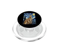 Van Gogh Nuit étoilée Kangourou Art Design PopSockets PopGrip pour MagSafe