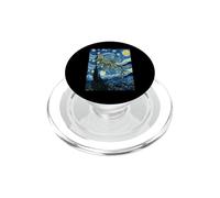 Van Gogh Nuit Étoilée Leafy Sea Dragon Art PopSockets PopGrip pour MagSafe