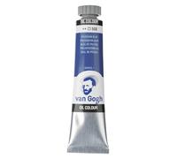 Van Gogh Oil Colour - Bleu de Prusse 508 - Tube de 20 ml - Haute pigmentation - Résistance à la lumière ++ - Série 1 - Idéal pour les huiles