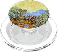 Van Gogh Oliviers avec Ciel Jaune - Art pour Artistes PopSockets PopGrip pour MagSafe