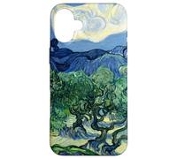 Van Gogh Oliviers avec Peinture Alpilles Célèbre Art Téléphone Coque pour iPhone 16 Plus