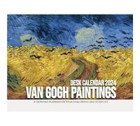 Van Gogh Paintings Desk Calendar 2024