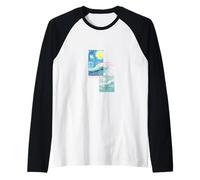 Van Gogh PAPL14734 Collage de Nuit étoilée Art Graphique Moderne Manche Raglan