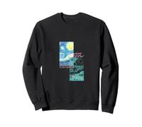 Van Gogh PAPL14734 Collage de Nuit étoilée Art Graphique Moderne Sweatshirt