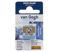 Peinture aquarelle Van Gogh, demi-pan, Or foncé 803
