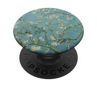 Van Gogh - Peinture d'art en fleur d'amandier - Impressionnisme PopSockets PopGrip Adhésif