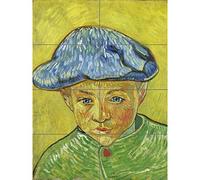Van Gogh Portrait Camille Roulin Painting XL Giant Panel Poster (8 Sections) La peinture Affiche