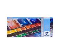 Royal Talens Van Gogh – Set de peinture aquarelle – boîte métal – 36 demi-pans