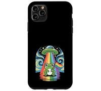 Van Gogh Starry Night LGBTQ Gay Pride soutient Ufo Frog Coque pour iPhone 11 Pro Max