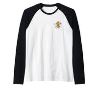 Van Gogh Sunflowers Fine Art Front & Back Icons Manche Raglan