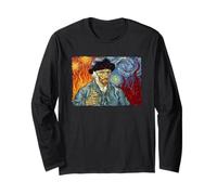 Van Gogh Thumbs up All is Fine Dumpsterfire Nuit étoilée Manche Longue