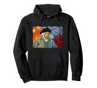 Van Gogh Thumbs up All is Fine Dumpsterfire Nuit étoilée Sweat à Capuche