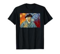 Van Gogh Thumbs up All is Fine Dumpsterfire Nuit étoilée T-Shirt