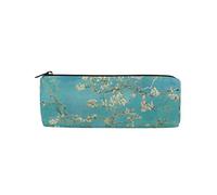 Van Gogh Trousse à crayons en fleurs d'amandier pour étudiant, bureau, collège, lycée, maquillage