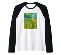 Van Gogh Une Femme Marchant dans Un Jardin Printemps Manche Raglan