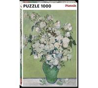 van Gogh - Vase vert avec roses blanches