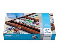 Van Gogh WOODEN BOX PAINT SET - WATERCOLOUR SET WITH 5ml TUBES