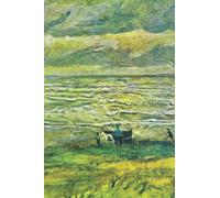 Van Gogh's "Shores of Scheveningen" - Paperback Notebook: 200 Lined Pages (cream), Medium 6x9 Inches