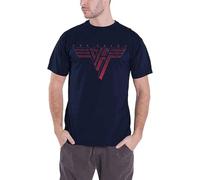 Van Halen 'Classic Logo' T Shirt Manches Courtes(XX-Large)